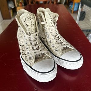 Converse All-Star Crochet High Tops